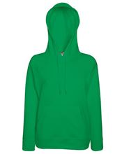 Picture of Fruit of the Loom Lady-Fit Lightweight Hooded Sweatshirt Kelly Green
