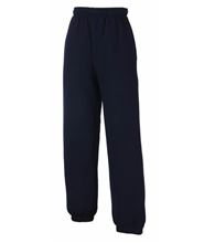 Picture of Fruit of the Loom Premium Kids Jog Pants Donkerblauw