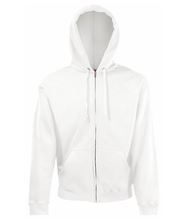 Picture of Fruit of the Loom Classic Hooded Sweat Jacket White