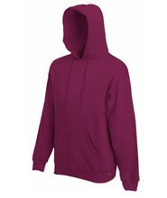 Picture of Fruit of the Loom Premium Hooded Sweat Burgundy