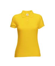 Picture of Ladies 65/35 polo Fruit of the Loom Sunflower