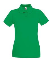 Picture of Fruit Of The Loom Ladies Premium Polo Kelly Green