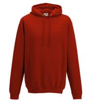 Picture of College Hoodie Fire Red * 