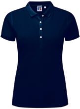 Picture of Dames Stretch polo van Russel French Navy