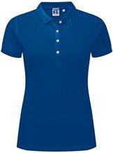 Picture of Dames Stretch polo van Russel Bright Royal 