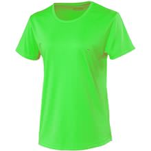 Picture of All We Do is Girlie Cool T Electric Green