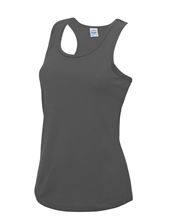 Picture of All We Do Girlie Cool-Vest Charcoal