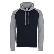 Picture of Baseball Hoodie Oxford Navy / Heather Grey