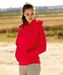 Picture of Fruit of the Loom Classic Lady-fit Hooded Sweat