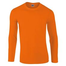 Picture of Gildan Softstyle long sleeve t-shirt Oranje