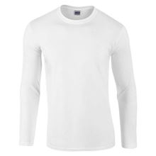 Picture of Gildan Softstyle long sleeve t-shirt Wit