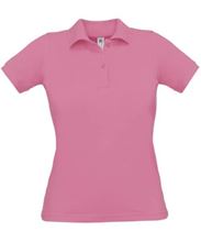 Poloshirt Dames Safran Pink