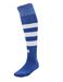 Robey blauw witte voetbal sokken 