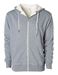 Picture of Unisex Sherpa Lined Zip Hooded Jacket