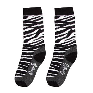 Crew Socks Zebra
