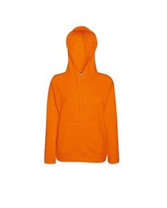 Oranje Lady-Fit Lightweight Hooded Sweatshirt