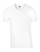 12 witte T- Shirts V-Hals