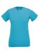 Turquoise dames T-shirts
