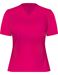 Fel Roze Sport shirt V-hals voor dames
