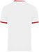 voetbalshirt korte mouw V-hals met contrast strepen