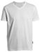 Witte fairtrade T-shirts V-hals