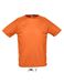 Oranje sport shirts bedrukken