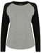 Picture of Ladies Long Sleeved Baseball T