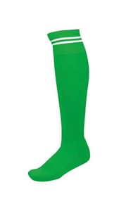 Sportsok met dubbele streep Proact Groen - Wit