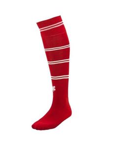 Robey Sartorial Socks Red / White Stripe