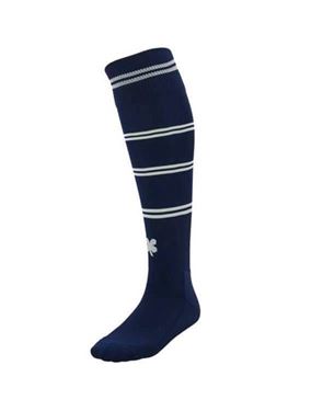Robey Sartorial Socks Navy / White Stripe