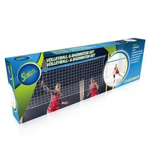 Scatch Volleybal En Badminton Set