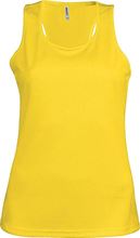 Picture of  Ladies sports vest True Yellow 