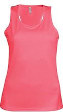 Picture of  Ladies sports vest Fluorescent Pink