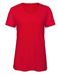 Rood dames T-shirt V-hals