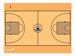 Basketbal Coachbord 90 x 120 cm met Triple Threat Academy logo