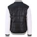 Picture of Varsity Puffer Jacket - Black - White maat S