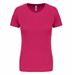 Roze sport T-shirts dames	