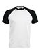 Wit-zwart Baseball T-Shirt 