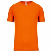 Kinder Sport T-Shirt Fluor Oranje
