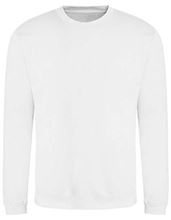 AWDIS Sweatshirt Arctic White