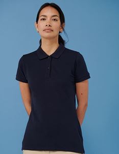 Henbury Ladies Microfine-Piqué Polo Shirt